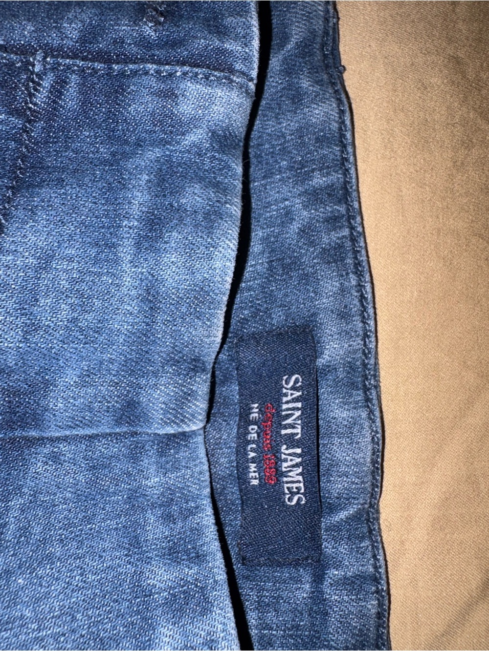 Saint James Women's Dark Blue Denim Jeans